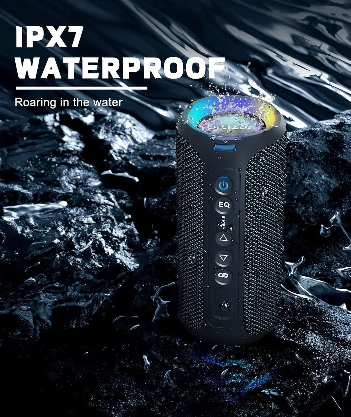 Enceinte Bluetooth 40 W étanche – Ortizan X8 Pro